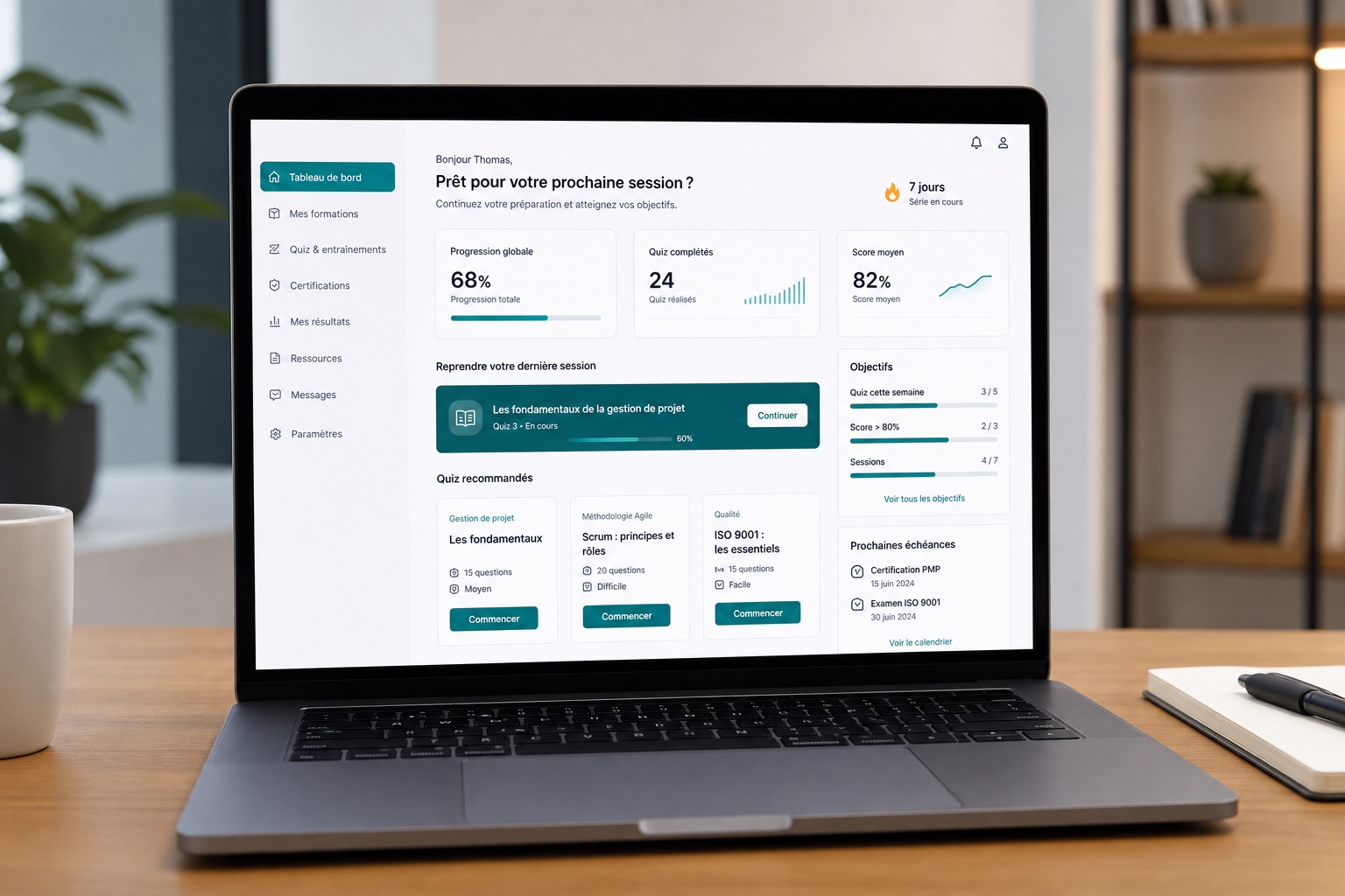 Aperçu de l'interface CrossPrep